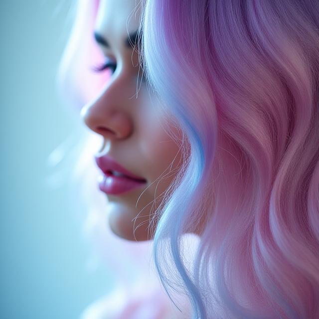 Artistic representation of floral hair design and legal clarity